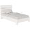 Κρεβάτι Olympus (Για Στρώμα 100x200cm) 123-000208 203×107,5x102cm White