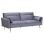 Καναπές – Κρεβάτι Τριθέσιος Flick Ε9445,3 211x87x81cm Grey