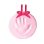 Αναμνηστικό Αποτύπωμα Μωρού (Φ15) Pearhead Pink PH-50026