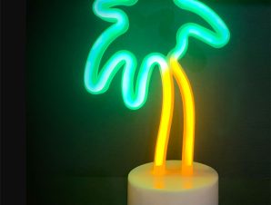 Διακοσμητικό Φωτιστικό Led Aca Palm Tree F04009317