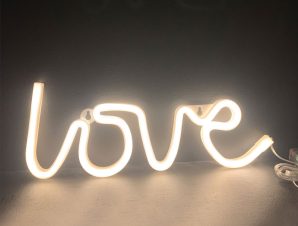 Διακοσμητικό Φωτιστικό Led Aca Love X041181322 Warm White